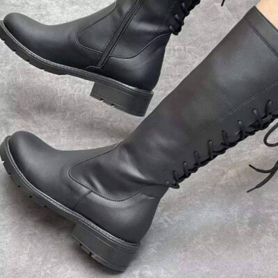 بوت زنانه بلند پشت بندی